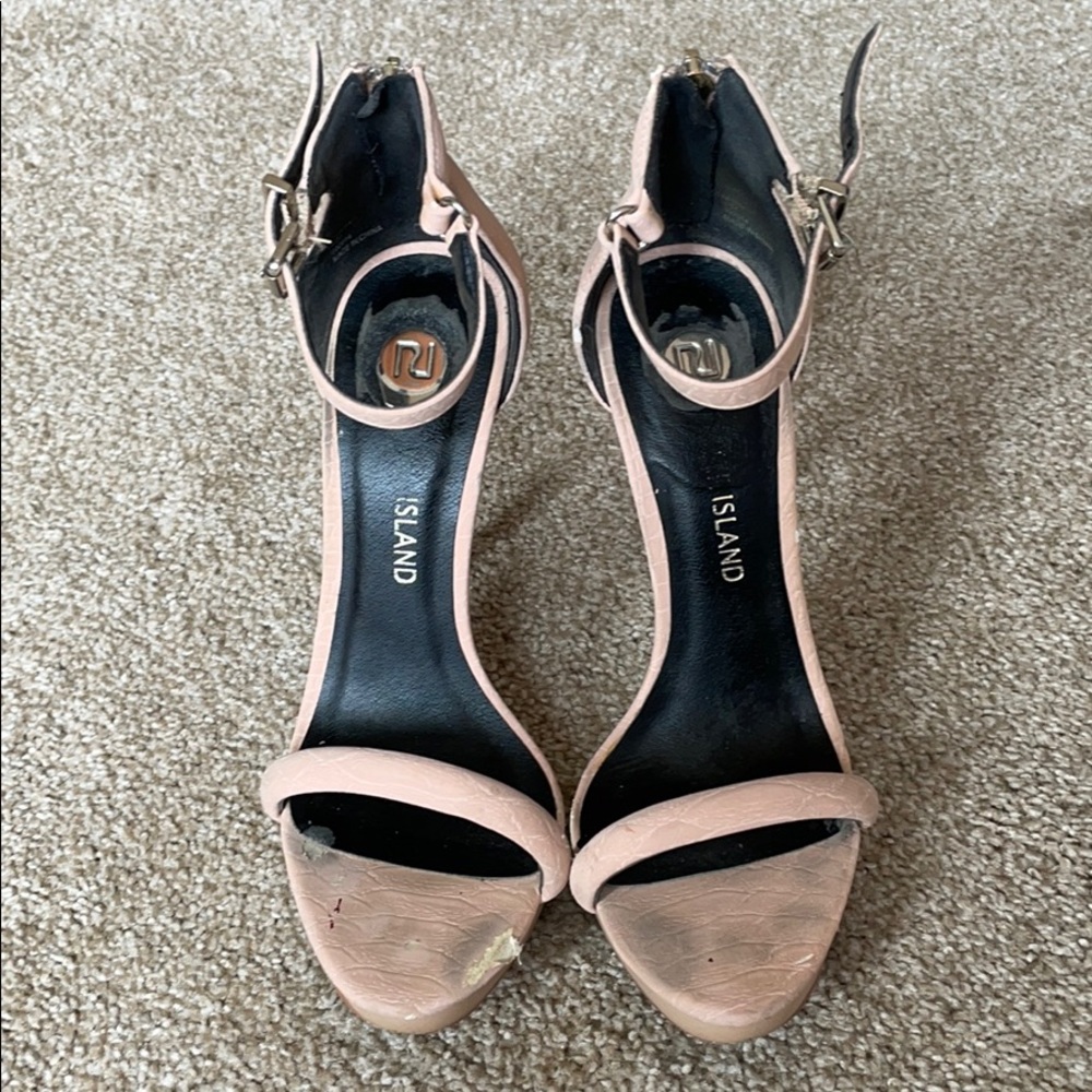 River Island Nude Stillettos